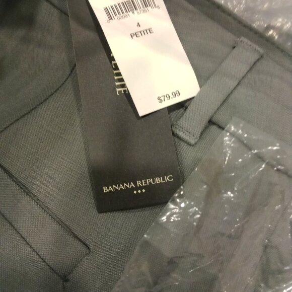 NWT BANANA REPUBLIC SCULPTED BOOTCUT PANT - GRAY - Picture 6 of 7